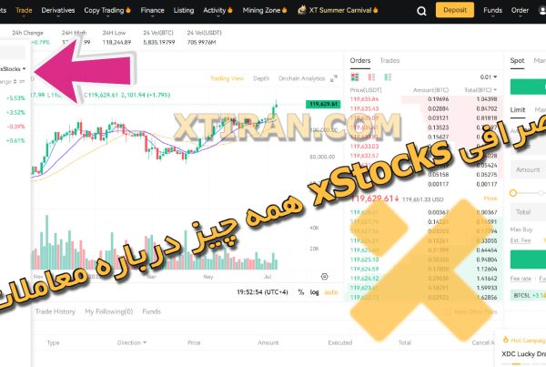 همه چیز درباره معاملات فارکس xStocks در صرافی XT