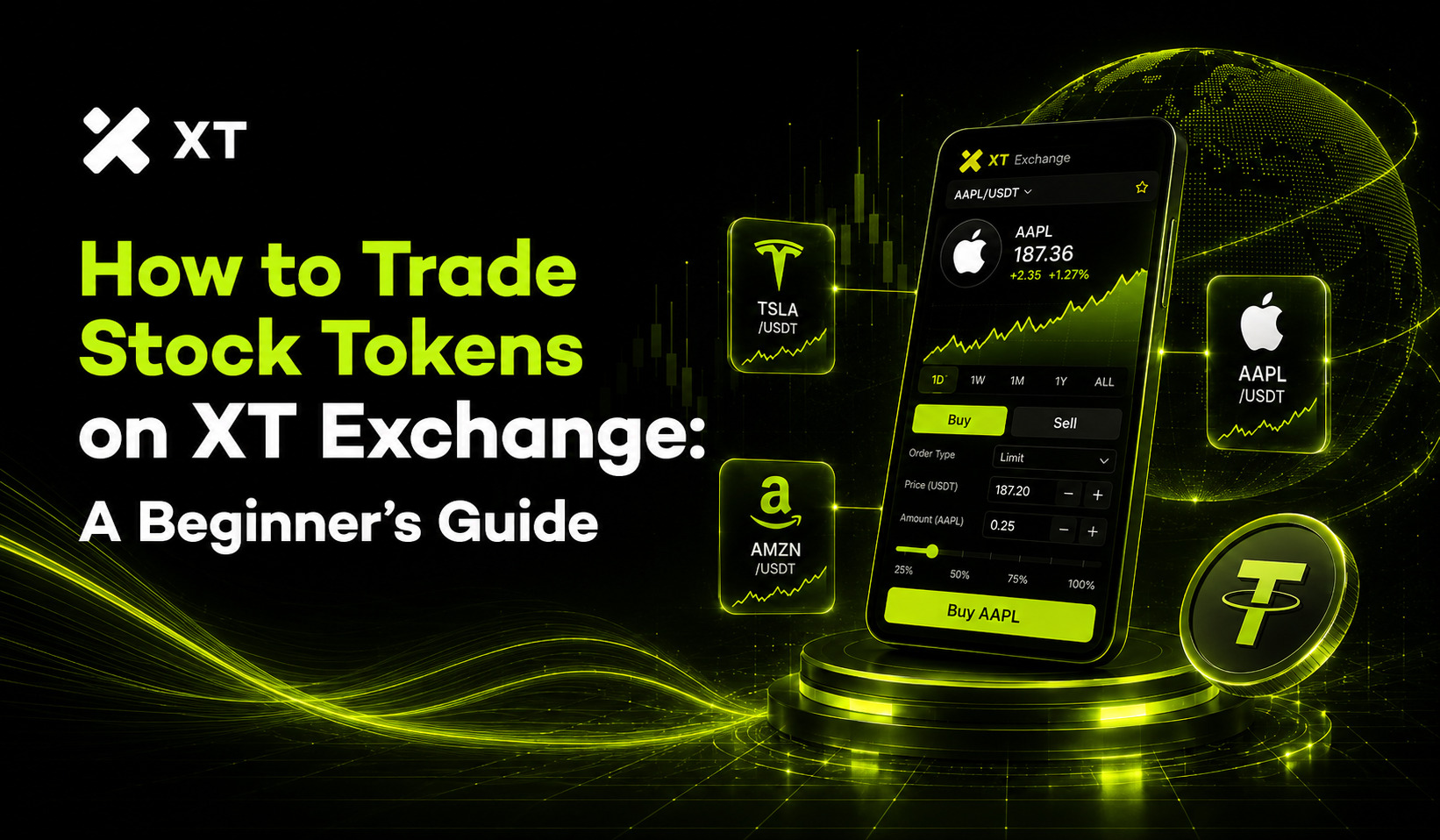 ترید استاک مارکت در صرافی XT